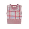 Designer Viviane Westwood Viviennewestwood Sweat à capuche l'impératrice douairière de l'Ouest Saturn Love Plaid tissé sac tricoté pull gilet