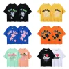 Herren T-Shirts Sp5der Designer T-Shirt 2024 Sommer für Männer und Frauen Grafik T-Shirt Kleidung 555 Spider T-Shirt Rosa Schwarz Weiß Young Thug 55555 37t2