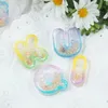 문자 a ~ z 곰팡이 알파벳 Quicksand Shaker Silicone Molds 에폭시 수지 곰팡이 DIY 보석 제조 결과 공급 액세서리 240202