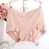 Women's Panties Large Size For 115kg Modal Hip Covered Soft Boyshorts High Waist Briefs Breathable Lady's Underwear