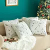 Kussen kerstboom sneeuwvlok gooi pluche / hoes voor bank woonkamer decoratie Scandinavische kussenslopen woondecoratie