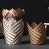 Bakken Tools 100 Stuks Cupcake Papieren Bekers Muffin Cup Streep Tulp Vorm Olie Proof Decoreren Wrap Liner