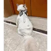 Dog Apparel White Princess Sweater Clothes Sweet Bowknot Design Small Clothing Cat Kawaii Warm Thick Fashion Pet Products Wholesale