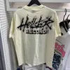 Hellstar Shirt Designer Tshirts graphiques t-shirts vêtements vêtements hipster lavé tissu rue Graffiti lettrage imprime