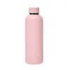 Water Bottles Insulation Cup Small Mouth Double-layer Stainless Steel Cups Outdoor Multi-color Simple Keep Cold