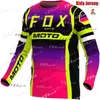 T102 Men's T-shirts Mtb Kids Enduro Jersey Bat Fox Downhill Mountain Bike T-shirt Motocross Motorcycle Quick-dry Childrens Jersey