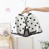 Jackor Baby Girls Soft Cape Dot Print Hooded Warm Cloak Pet Windproect Kids Outdoor Poncho Coat mångsidiga stickrockar