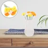 Decorative Flowers Artificial Marigold With Stems Faux Decor Fake Prop Ornament Plant Simulation Chrysanthemum Wedding