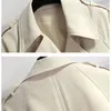 Jaqueta feminina blusão outono casual casaco fino moda gola alta senhoras bombardeiro capa de chuva outerwear 240123