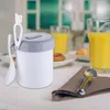 Bouteilles d'eau pot alimentaire pour récipient à déjeuner sous vide en acier inoxydable 15.87oz Portable micro-ondes étanche