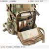 Outdoor Sports Army Fans Climbing Hiking Cycling Backpack Multi-functional Tactical Package Travel Waterproof Backpack 240124