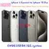 Original Unlocked iphone X Covert to iphone 15 Pro Cellphone with 15 pro Camera appearance 3G RAM 64GB 256GB ROM Mobilephone