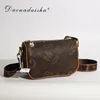 Kvällspåsar imjk kvinnor väska designer hand axel messenger crossbody fyrkant