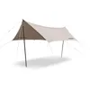 Tendas e abrigos Naturehike Strerch Hexagonal Butterfly Sun Shelter Camping Cotton Tarp Tenda Ao Ar Livre À Prova D 'Água Grande Toldo Toldo