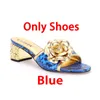 Sandales d'été pour femmes, chaussures de fête nigériane pour dames, ensemble italien et sac décoré avec strass, boutique en ligne Aliexpress, 2024