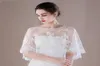 neue Vintage-Brautjacke mit Spitzenapplikationen für Bräute, Hochzeits-Wraps9340968