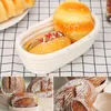 Plates Oval Banneton Brotform Baking Supplies Rattan Bread Fermentation Baskets Bowl Woven Dough Proofing Kitchen Gadgets