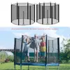 306M183m244m Trampoline Enclosure Net Fence Replacement Durable Safety Mesh Netting Suit Fitiness Accessories 6810Feet 240127