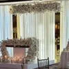 Bröllopsdesigner God Mirror Wedding Arch Back Drop Wedding Stage Backdrop Stand Event Decoration Equipment