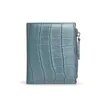 Brieftaschen Mode Echtes Leder Einzigartiges Muster Damen Brieftasche Große Kapazität Clip Geldbörse Weibliche Kupplung Dame Walet Perse