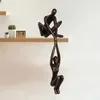 Homem levantamento mulher estatueta arte estátua amante escultura ornamento casa desktop decoração dança casal escultura arte criativa 240125