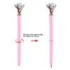 50Pcs Diamond Crystal Ballpoint Pens With Gem Top Engagement Wedding Signing Pen Gifts