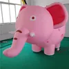 Ballon gonflable éléphant 6mH (20 pieds) avec souffleur, Animal gonflable pour décoration de scène musicale, vente en gros