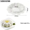 Baking Moulds Kitchen Bakeware 1/6 Cavity Daisy Sun Flower Design Silicone Cake Molds Food Grade Pastry Tools Desssert Mousse