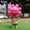 wholesale Nouvellement design publicité gonflable dessin animé fleur costume jouets sport inflation plantes monstre accessoires pour la décoration d'événement de fête