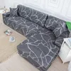 Pokrywa krzesła Elastyczna 3 -osobowa sofa do salonu Duża L Kształt narożna Kanapa Kanapa Slipcovers Protection Zdejmowane zwierzak