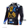 Heren T-shirts Motocross Jersey 180 360 Lange Mouw Mx Bmx Dh Crossmotor Kleding Fiets Motor Fietsen Zomer T-shirt voor Mannen H7mz