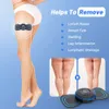 EMS Pulse Neck Massager Sticker Tens Cervical Massageador Back Masajeador Patch Muscle Stimulator Pain Relief Gel Pads Bår 240202