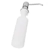 Dispenser di sapone liquido Finitura spazzolata Igienico Facile da usare Versatile Durevole Conveniente Facile da usare per cucina e bagno Elegante