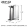 Batterie de cuisine Hub Système d'eau de comptoir puissant et instantané Réservoir électrique filaire de 12 tasses comprenant 6 mois
