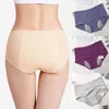 Women's Panties S-6XL Plus Size Menstrual Period Physiological Underwear Women Sexy Transparent Low Rise Briefs For Female