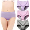 Women's Panties Seamless Underwear 3pc Menstrual For Women Lace Briefs Mid Padded