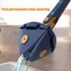 Pratico Mop per pulizia profonda 360 Girevole Multiuso Squeeze Floor Mop Assorbimento d'acqua regolabile per la cucina dell'auto da parete domestica 240118