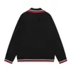 Designer Viviane Westwood Viviennewestwood Hoodie Empress Dowager of the West Vivian Saturn Embroidered Pocket Lapel Long sleeved Knitted Sweater