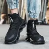 Male Work Safety Boots Indestructible Work Shoes Men Anti-puncture Safety Boots Winter Shoes Men Work Sneakers Steel Toe Shoes 240130