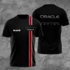 Erkek Tişörtleri Oracle F1 Erkek Kadın T-Shirt Kırmızı Hayvan 3d Baskılı Sıradan Spor Crewneck Top Boys Nefes Alabilir Hızlı Kurutma Takibi Ydnn