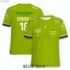 GQ8L T-shirty męskie F1 Aston Martin Racing Team Childrens T-shirty hiszpańskie wyścigi kierowcy 3D Dziecięcy odzież duże zniżki Dzieci