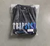 Mens Camisetas Verão Camiseta Trapstar Terno Curto 2.0 Chenille Decodificado Rock Candy Sabor Senhoras Bordadas Bottom Tracksuit Camiseta Movimento Corrente 8911ess