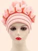 Etniska kläder 2024 African Auto Gele Headtie Nigerian Wedding Muslim Turban Cap Arab India Hat Female Head Wraps Turbante Mujer