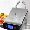Kök elektroniska digitala skalor 15 kg1g väger mat matlagning bakning kaffe balans smart rostfritt stål skala gram 240129