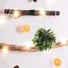 Decorative Flowers Mistletoe Bulbs Christmas Home Props Po Supplies Plant Indoor Simulation Plastic Wall