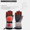 Gants chauffants gants d'hiver hommes femmes toucher froid imperméable Sports de plein air chaud moto Cycle gants gants de Ski thermique 240124