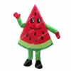 Nowy styl Watermelon Mascot Costumes Halloween Cartoon Postacie strój Karit Suit na przyjęciu na zewnątrz Unisex Reklamy Reklamy Ubrania reklamowe