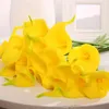 Kwiaty dekoracyjne 10pcs Lekki realistyczny Mini DIY Kwiatowy Fake Fake Lily Wedding Decoration Home Elegancki sztuczny kwiat Eco Friendly