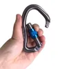 23KN Rock Riging Swegate Master Lock Carabiner Seange Buceple Secute Lock Lock Tree Tree Square Gear 240123