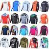 6f9d Mens T-shirts Motocross Jersey 180 360 Long Sleeve Mx Bmx Dh Dirt Bike Clothes Bicycle Motorcycle Cycling Summer T-shirt for Men